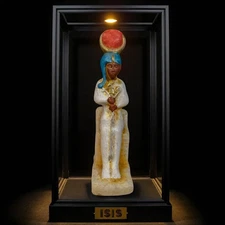 Rare Ancient Egyptian Goddess ISIS Statue Antiquity BC Collector’s Treasure