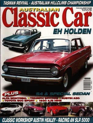 Zeitschrift Australian Classic Cars #2 von 2007 Holden EH Triumph Montreal Austi