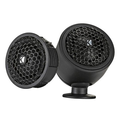 Kicker 51KST2004 .75'' 4-Ohm Tweeters with Crossovers & Swivel Mount - Pair