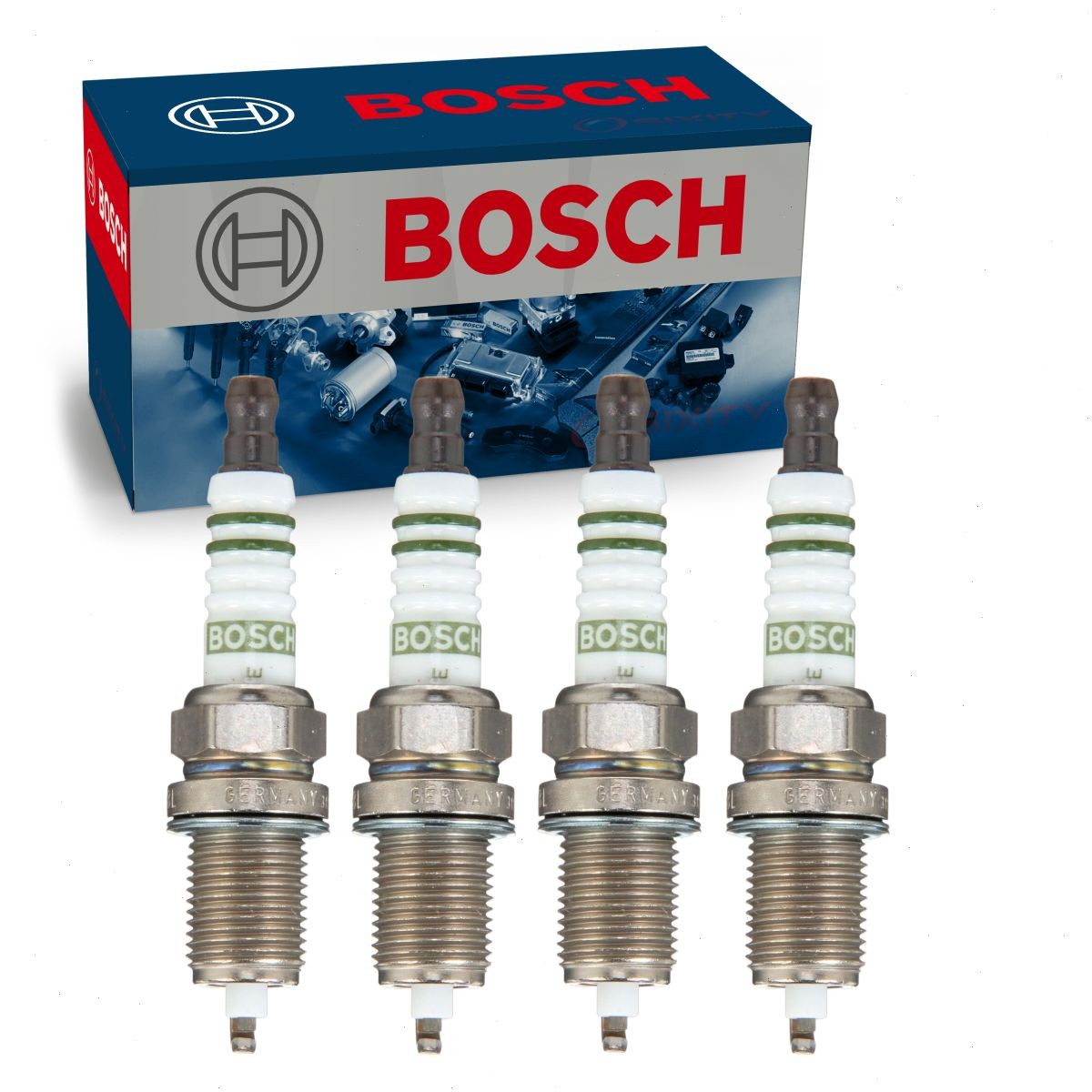 4 pc Bosch Nickel Copper Spark Plugs for 2009 Pontiac G3 Wave 1.6L L4 jb