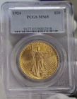 1924 US $20 Saint Gaudens Double Eagle PCGS MS65