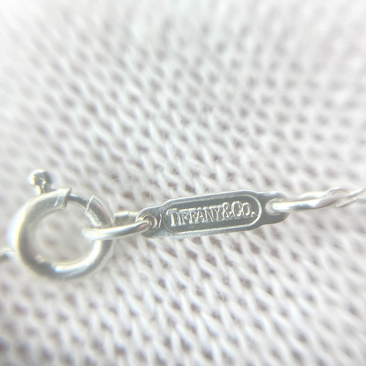 Tiffany & Co. Signature Twist Knot Combi Necklace Yellow Gold 750