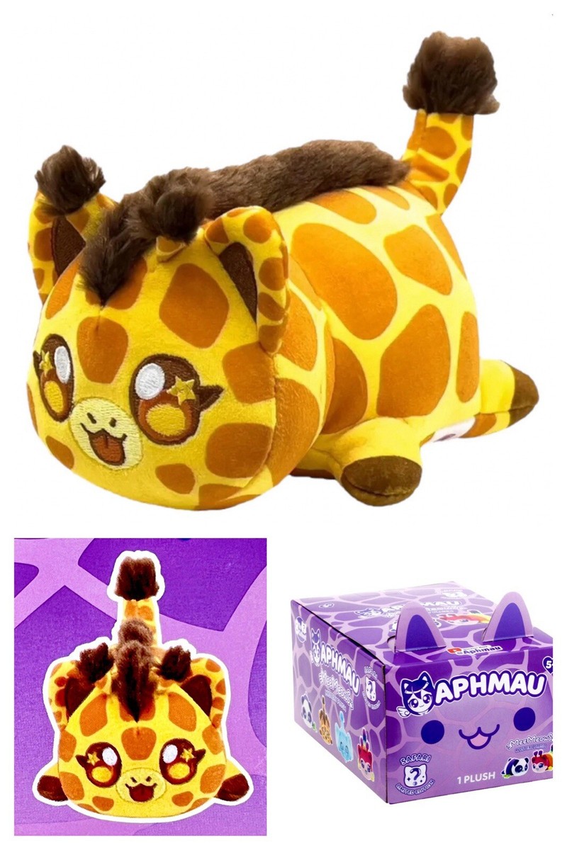 Aphmau MeeMeows Mystery Giraffe Cat Plush Safari Mini
