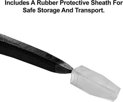 Resharpenable 15" Pick Mattock with Fiberglass Handle - Effortless Digging Tool - Picture 6 of 9