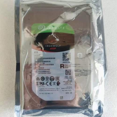 Seagate IronWolf 8TB NAS Internal HDD CMR 3.5in SATA 7200 RPM (ST8000VN004) NEW