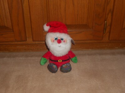 NEW, HOLIDAY TIME 10'' PLUSH SANTA