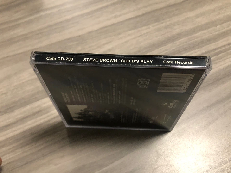 STEVE BROWN - CHILD'S PLAY / MFSL-ALBUM-CD 1987 VG+  (STOP In SCUFF SPOT) - Изображение 3 из 4