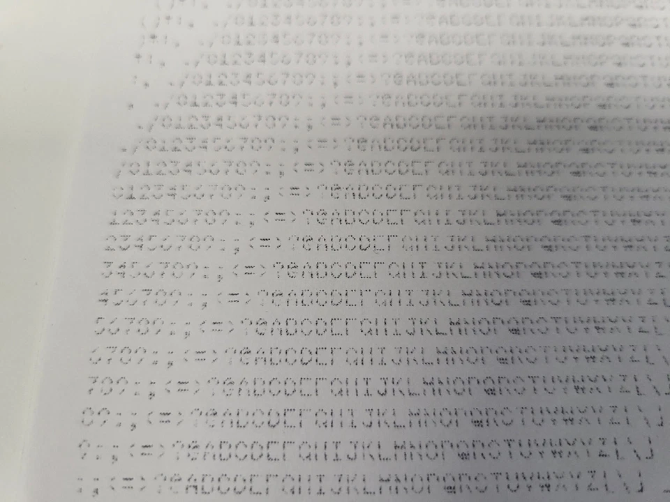 Epson LQ-590 Dot Matrix 24-Pin Printer Parts (Prints Poor, Missing: Eject, Tray) - Image 4 of 4