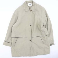 Elegance Womens Brown Jacket Coatigan Size 16