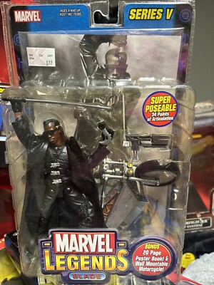 Marvel Legends Series V Blade (Wesley Snipes) Toy Biz Marvel Legends Series V Blade (Wesley Snipes) Toy Biz
