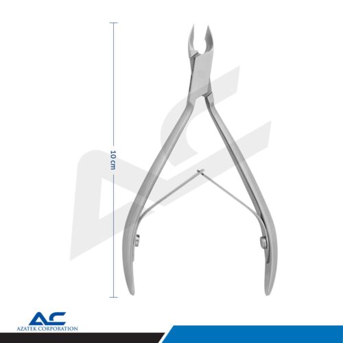 Azataek Nail Cutter Nipper Clipper Manicure Stainless Tool Pedicure Care 11.5cm - Picture 6 of 8