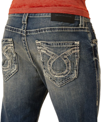 Big Star Vintage Jeans Voyager Relaxed Straight Leg Mid Rise Men's