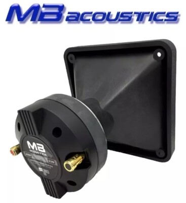 Titanium Compression Driver 450W, 1.34'' VC 8Ω, 5.75'' Horn included, MB Acoustics