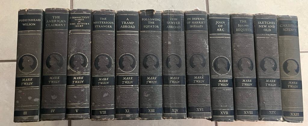 洋書The Works of Mark Twain 7冊セット 洋書The Works of Mark Twain 7冊セット 洋書The Works of Mark