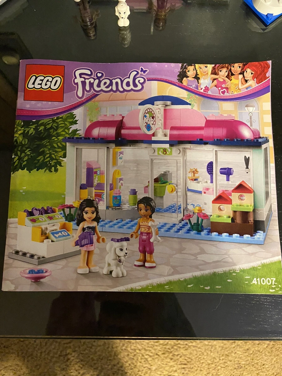 Lego friends pet salon instructions new arrivals