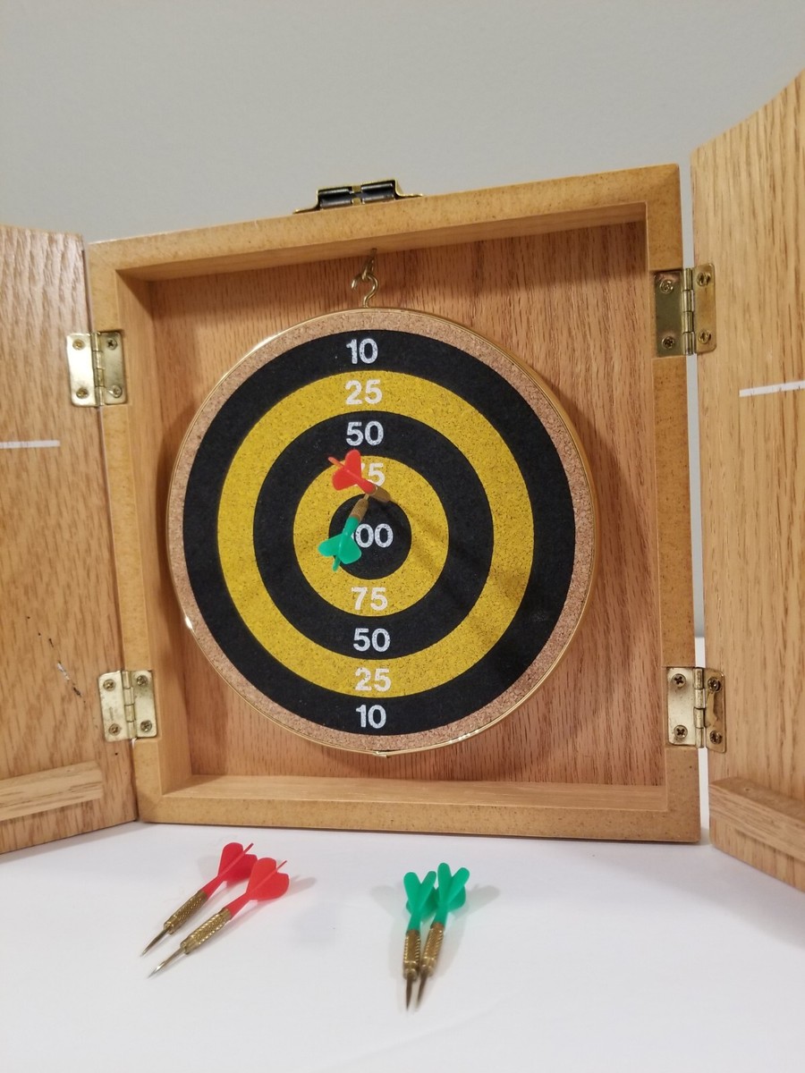 Kings Head Pub & Lodging Wooden 2 Players Wall Hanging Dart Game 9 Kings Head Pub & Lodging Wooden 2 Players Wall Hanging Dart Game 9