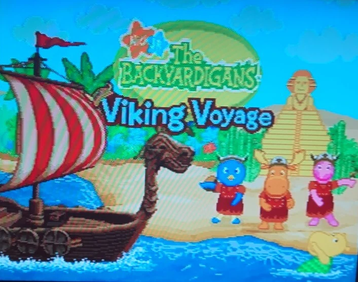 Vtech Vsmile system The Backyardigans Viking Voy game cleaned tested works fine - Image 4 of 4