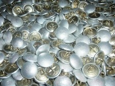 10 St&uuml;ck Bundeswehr Kn&ouml;pfe 17mm f&uuml;r Schulterklappen Uniform Alu gek&ouml;rnt