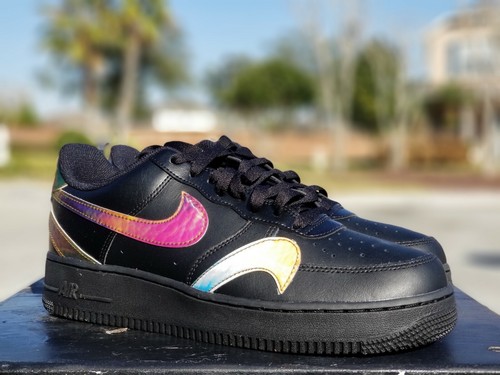 nike air force 1 07 lv8 black multicolor