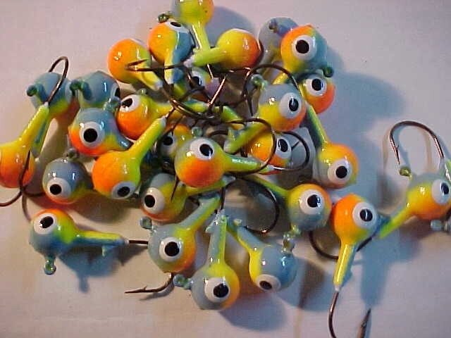 25 NUOVO OZ. MASCHERE GALLEGGIANTI WALLEYE JIG HEADS 1/4 TAGLIA 2 - Foto 6