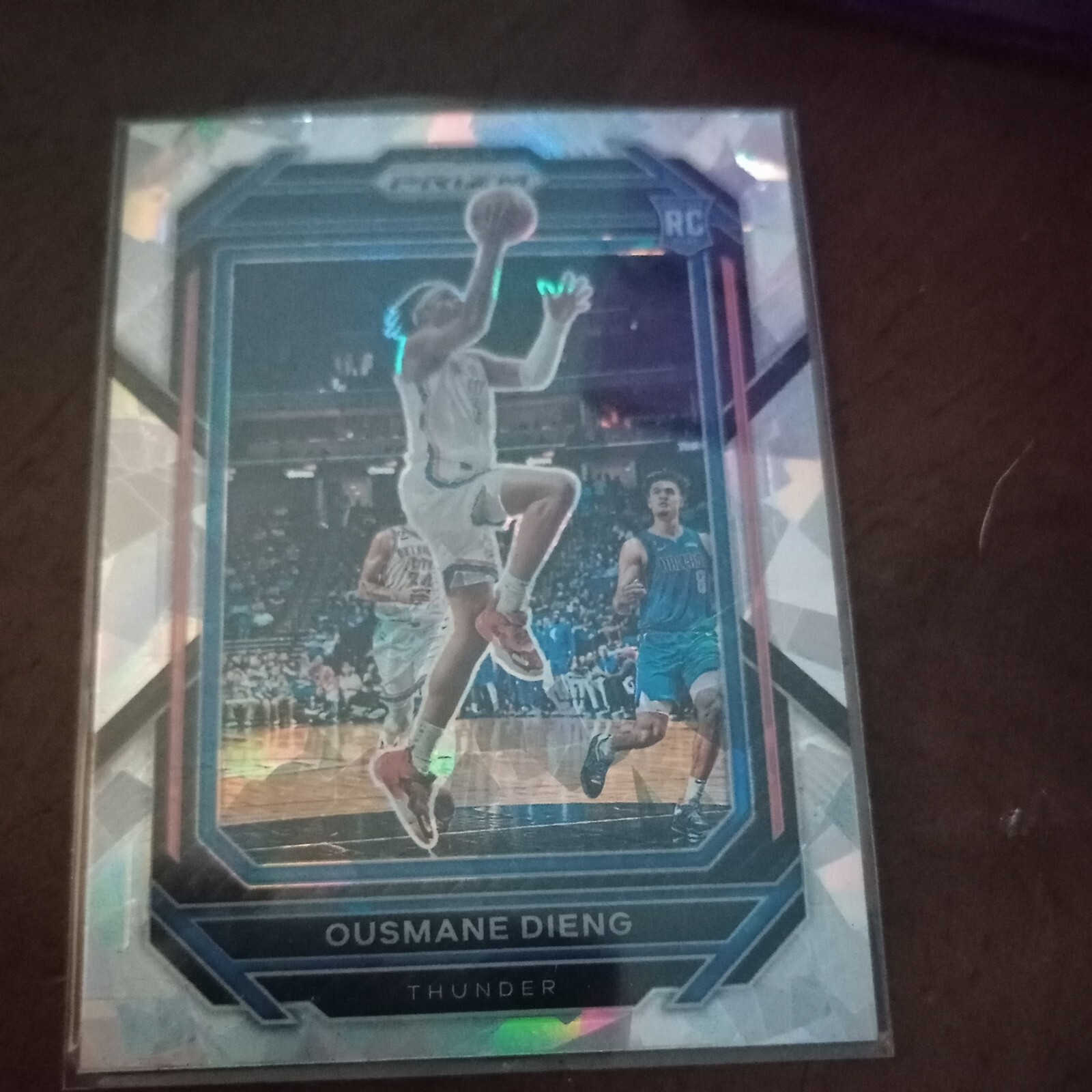2022-23 Panini Prizm - Silver Prizm #224 Ousmane Dieng (RC)