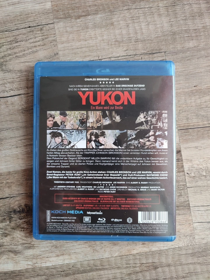Yukon - Bronson/Marvin - Blu-Ray - sehr guter Zustand - Bild 2 von 3
