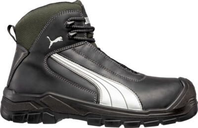 PUMA SAFETY Cascades Mid S3 CI HI HRO SRC schwarz-grau Gr. 46 (630210) Arbeitssc