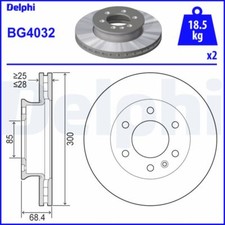 Disque de frein Mercedes SPRINTER