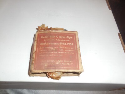 NOS Dyna-Flyte 660-C 1948-54 Nash Ambassador distributor advance bearing plate