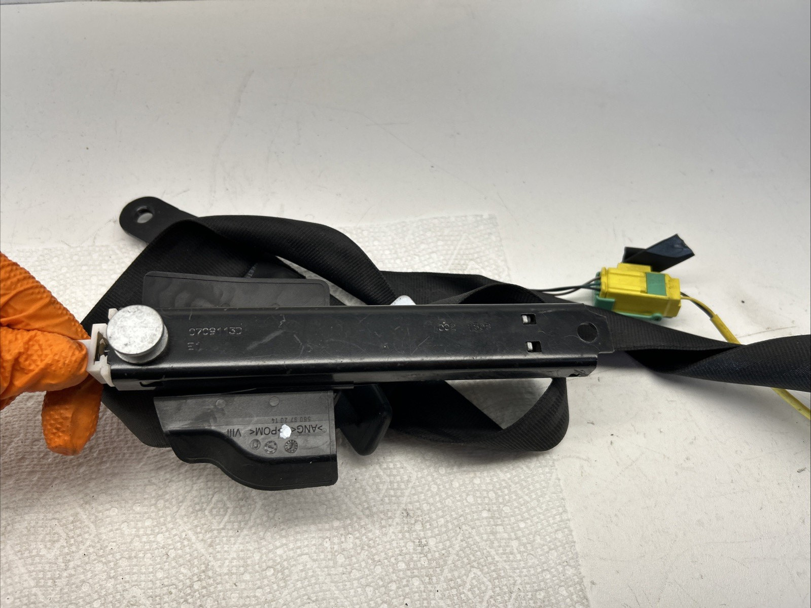 FRONT Right SeatBelt & HEIGHT ADJUSTER 06-12 Bentley Continental Flying Spur GT