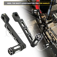 CNC Heel Toe Shift Lever w/ Shifter Pegs For Harley Street Glide Ultra Limited