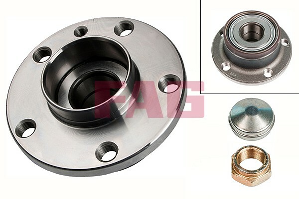 FAG Radlagersatz Hinten FüR Fiat 500L Doblo/Kombi Doblo Opel Combo/Kombi Combo-image