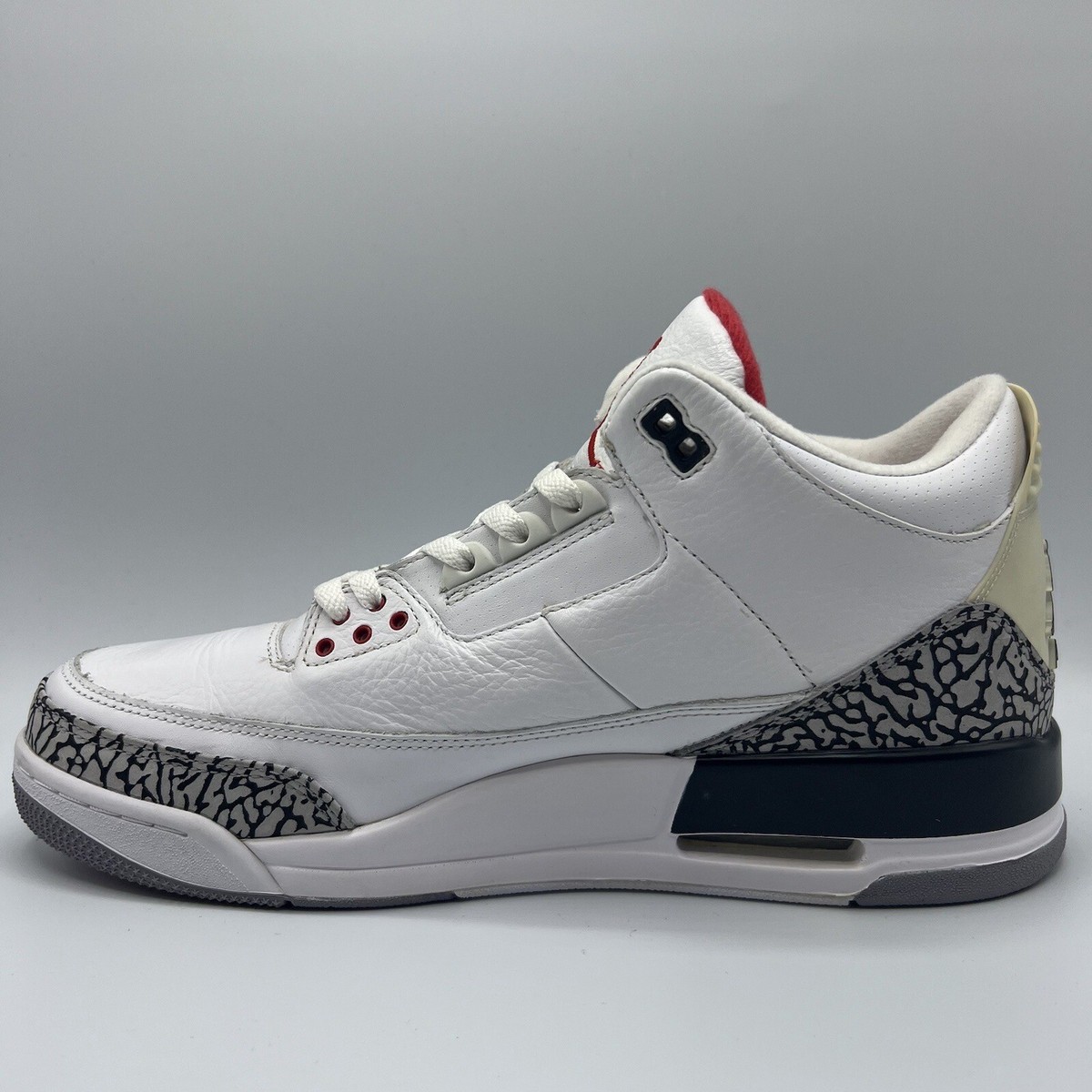 Jordan 3 Retro White Cement 2011 (136064-105) Size: 12 | eBay