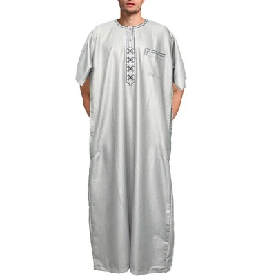 DESERT DRESS New Design 2023 Premium Quality SS COLOUR Short Sleeve Thobe Mens Kaftan Shirt