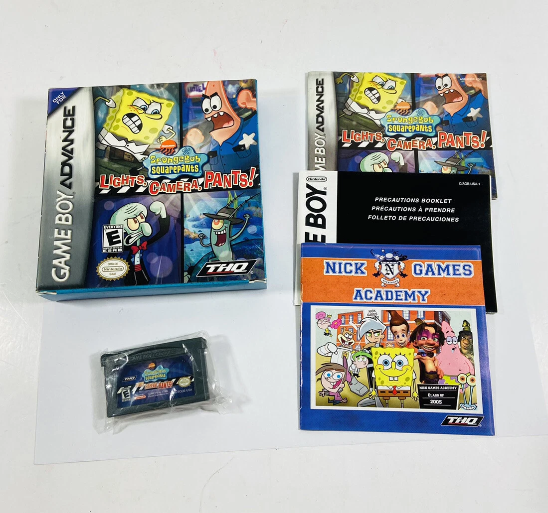 SpongeBob SquarePants; Lights, Camera, Pants! GBA OST
