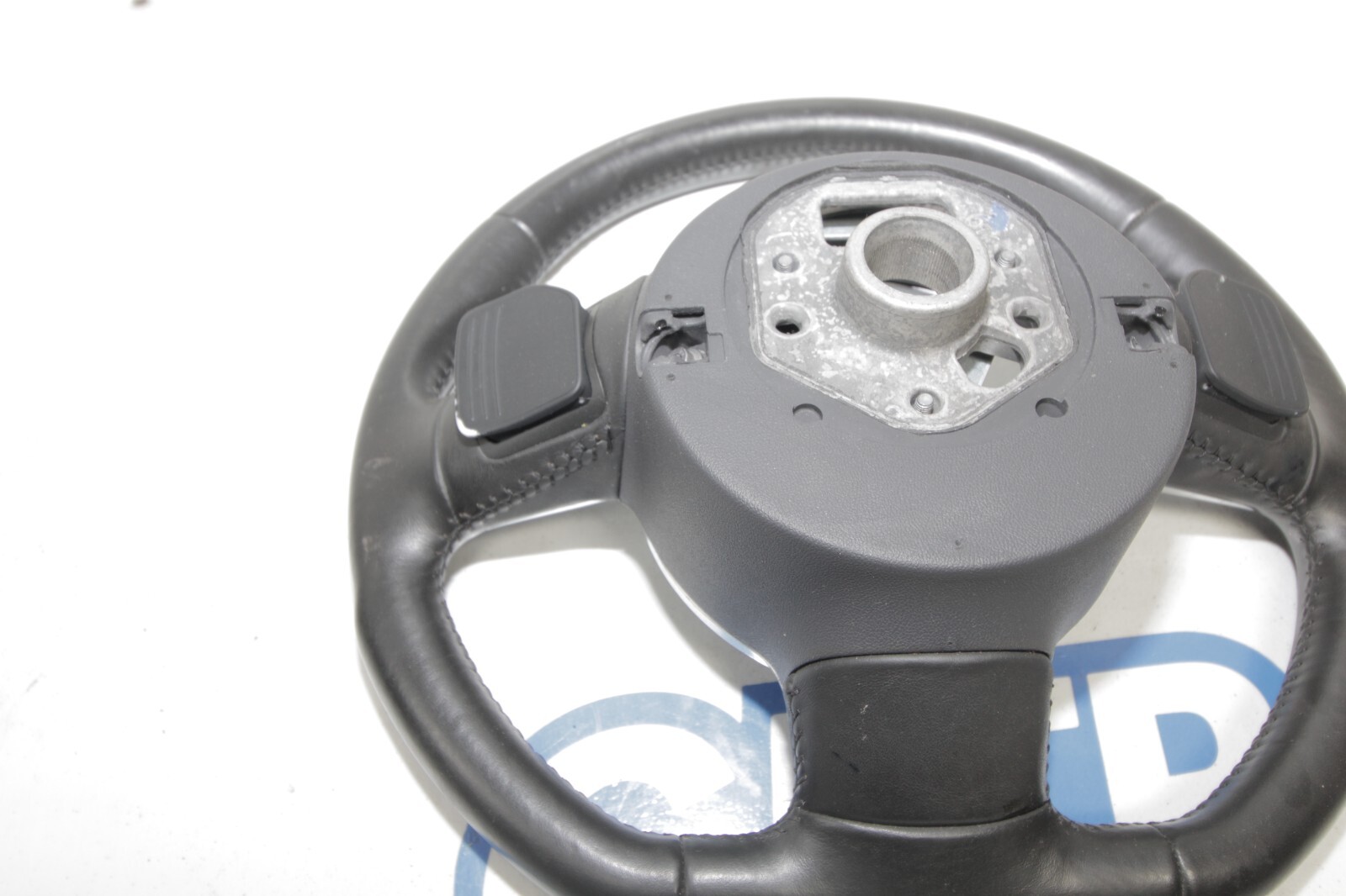 08-13 AUDI R8 OEM WHEEL STEERING ASSEMBLY CONTROLS BARE BLACK SILVER COMPLETE 12