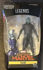 Talos Marvel Legends Series Captain Marvel Hasbro Build A Figure BAF New