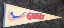 PCL Phoenix Giants Vintage Defunct Circa 1970's Team Logo Baseball Pennant