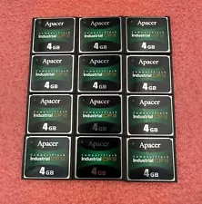 Apacer, AP-CF004GE3FR-NR, Memory Cards CFIII 4GB 12 pcs. Cleaned and Reformatted
