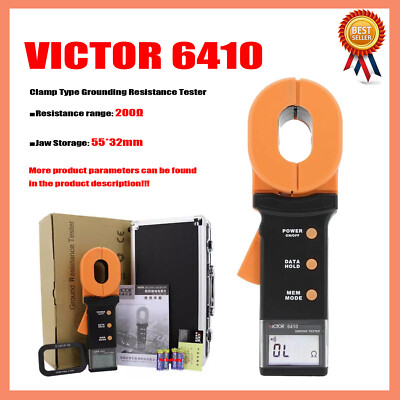 VICTOR 6410 6410+ 6411 6412 6412+ 6412A 6412D 6412E Ground Resistance Tester