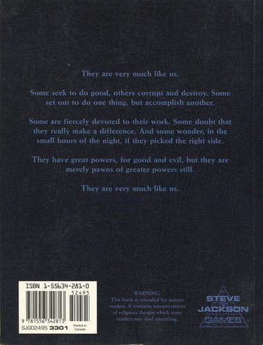 ¡EXCELENTE+ EN NOMINACIÓN! Steve Jackson Games 1997 Core Rulebook Guide Player's Handbook - Imagen 2 de 2