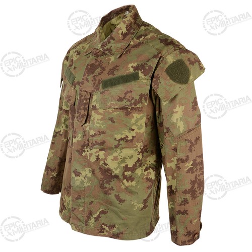 Camisa de campo original italiana del ejército - camuflaje vegetariano - excedente de todas las tallas - Imagen 2 de 9
