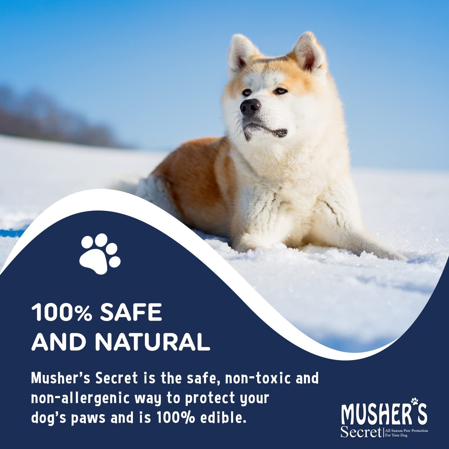 	Musher's Secret Dog Paw Wax 7 oz All-Season Protection	