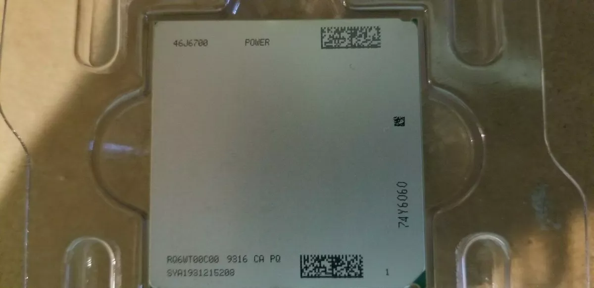 IBM Power Processor 46J6700 74Y6060 From IBM Parts New never 
