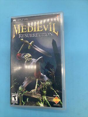 Playstation PSP Medievil Resurrection Game Used