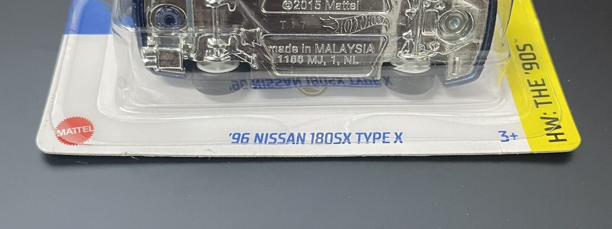 HOT WHEELS MINT SUPER TREASURE HUNT 96 NISSAN 180SX TYPE X STH