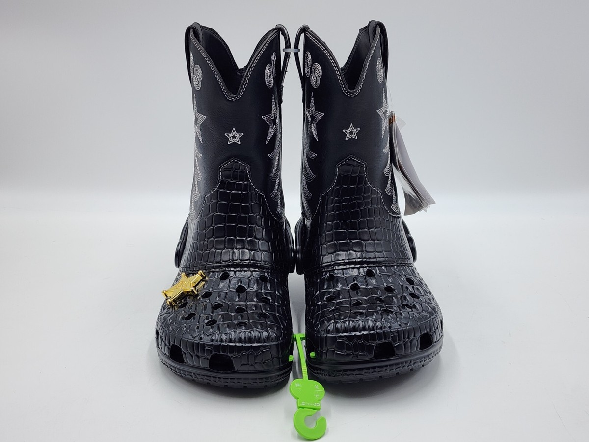Crocs Classic Cowboy Boots M4/W6 Mens Womens Kids for sale