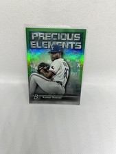 2023 Bowman Platinum Precious Elements Green /99 Kumar Rocker #PE-3