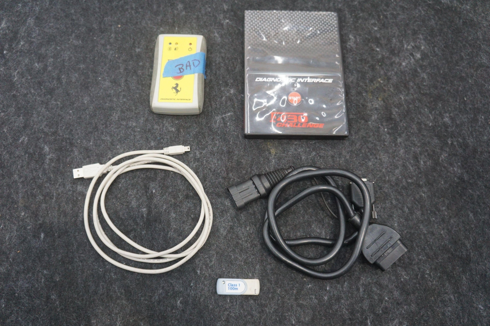 Diagnostic Interface Tool Assembly OEM 95970342 Ferrari F430 Challenge 06 *Note*