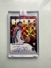 2023 Hoops Hot Signatures Red Trayce Jackson-Davis /25 RC Rookie GSW Warriors